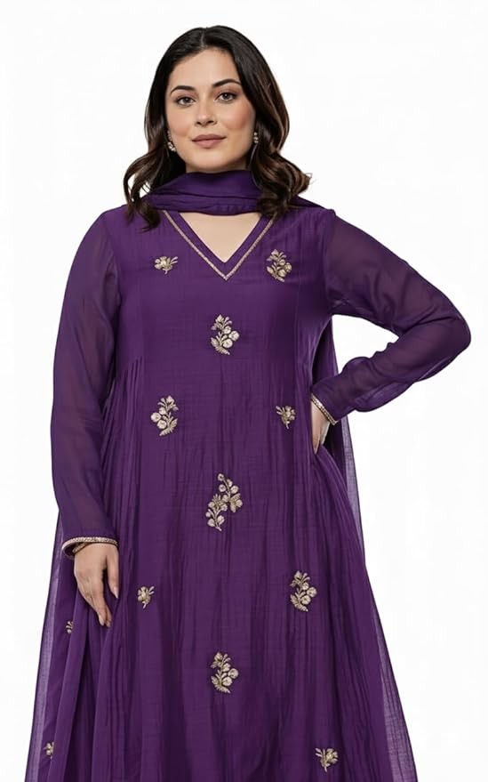 Kurta and Pant Set with Dupatta