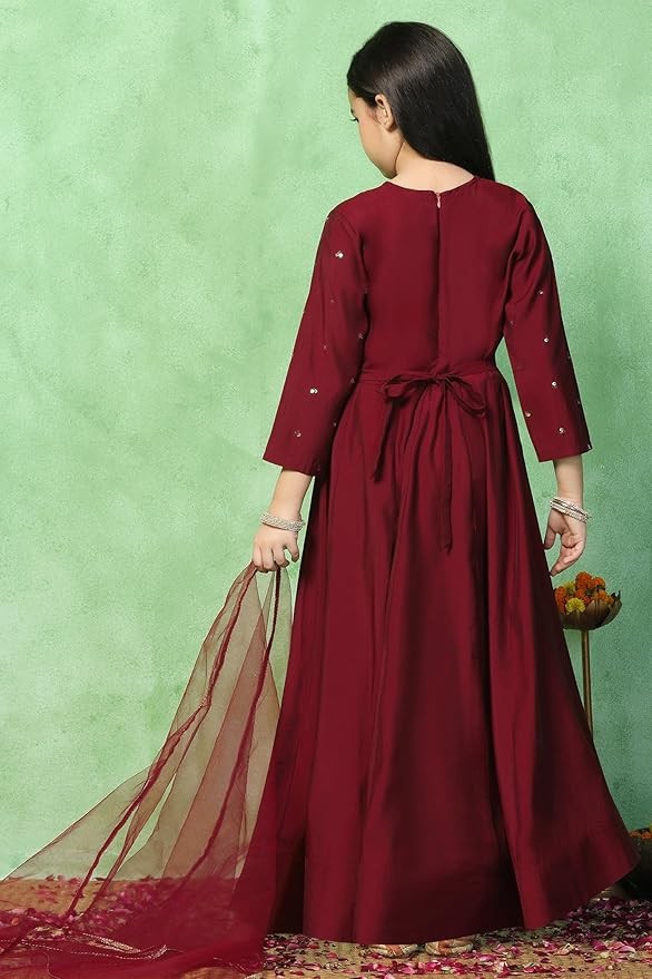 Dream Girl's Embroidered Maxi Dress