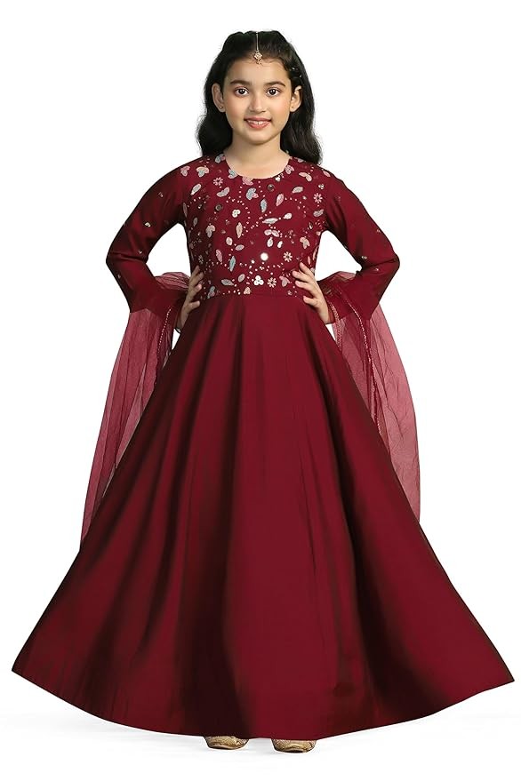 Dream Girl's Embroidered Maxi Dress