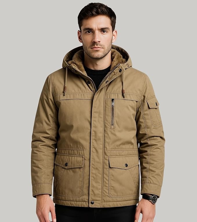 Men's Imported Heavy-Duty Winter Jacket