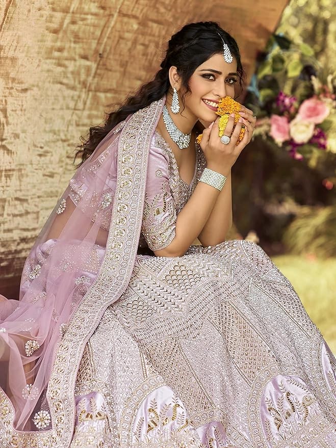 Lehenga Choli Baby Pink