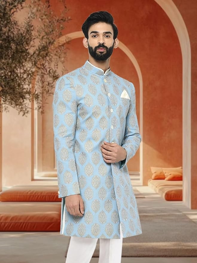 Western Sherwani Set