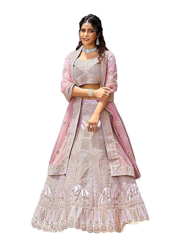 Lehenga Choli Baby Pink