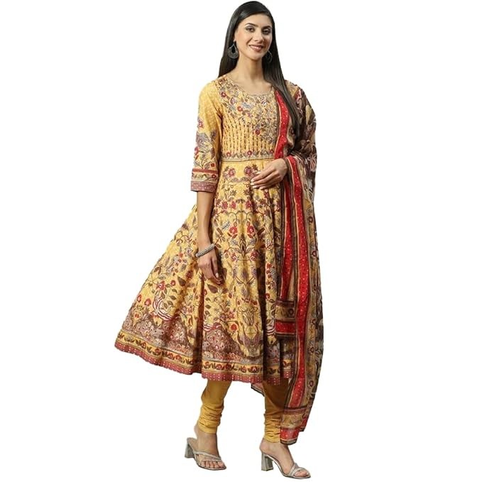 Kurta Churidar Suit Set