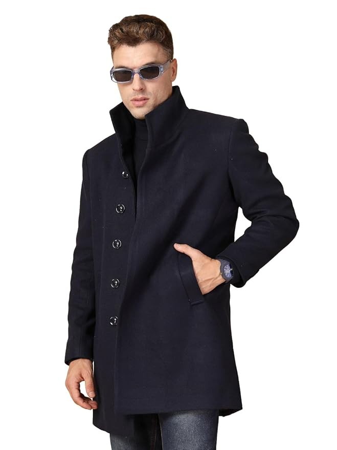 Men Trench Long Coat